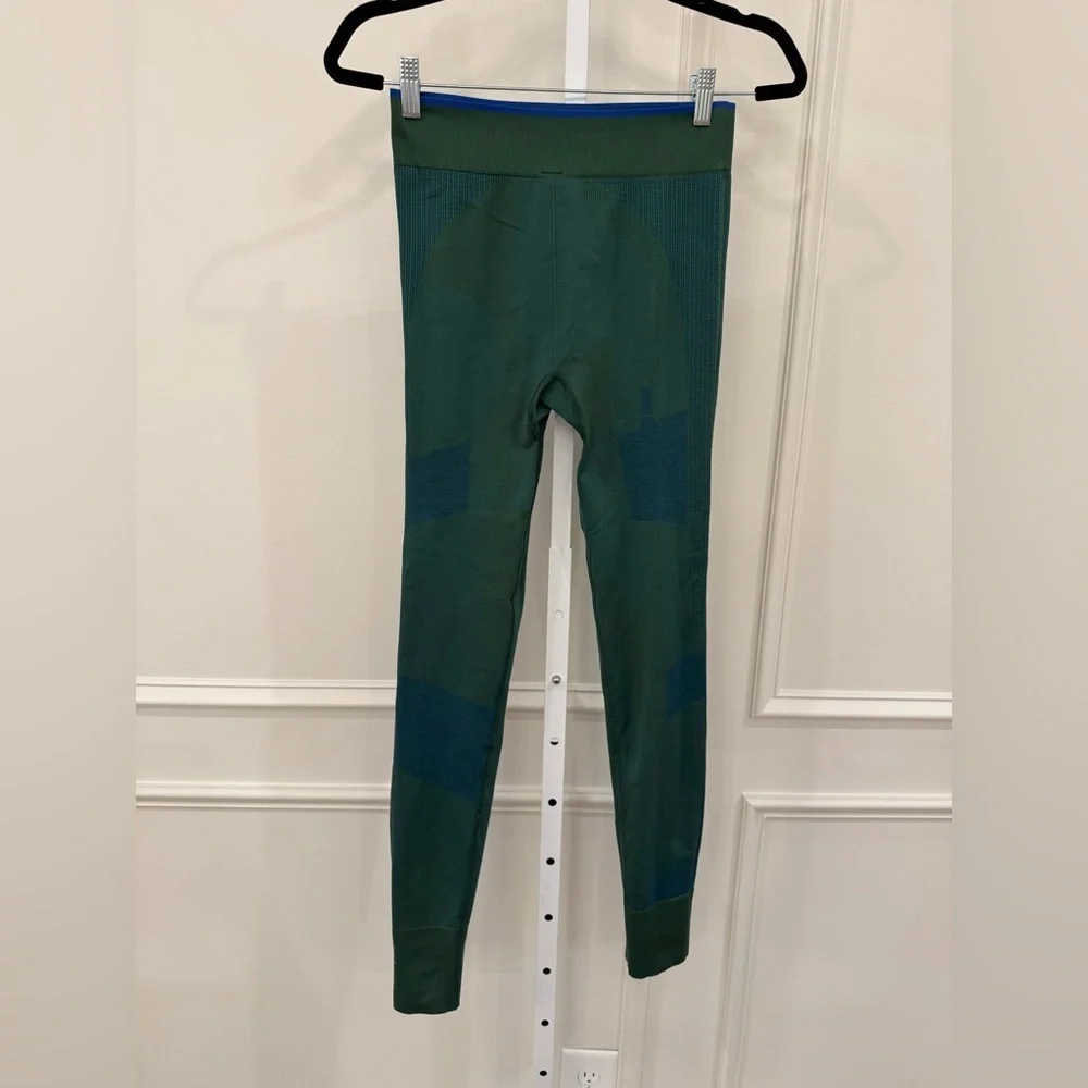 Adidas Stella McCartney Train Seamless Tight in Dark Green